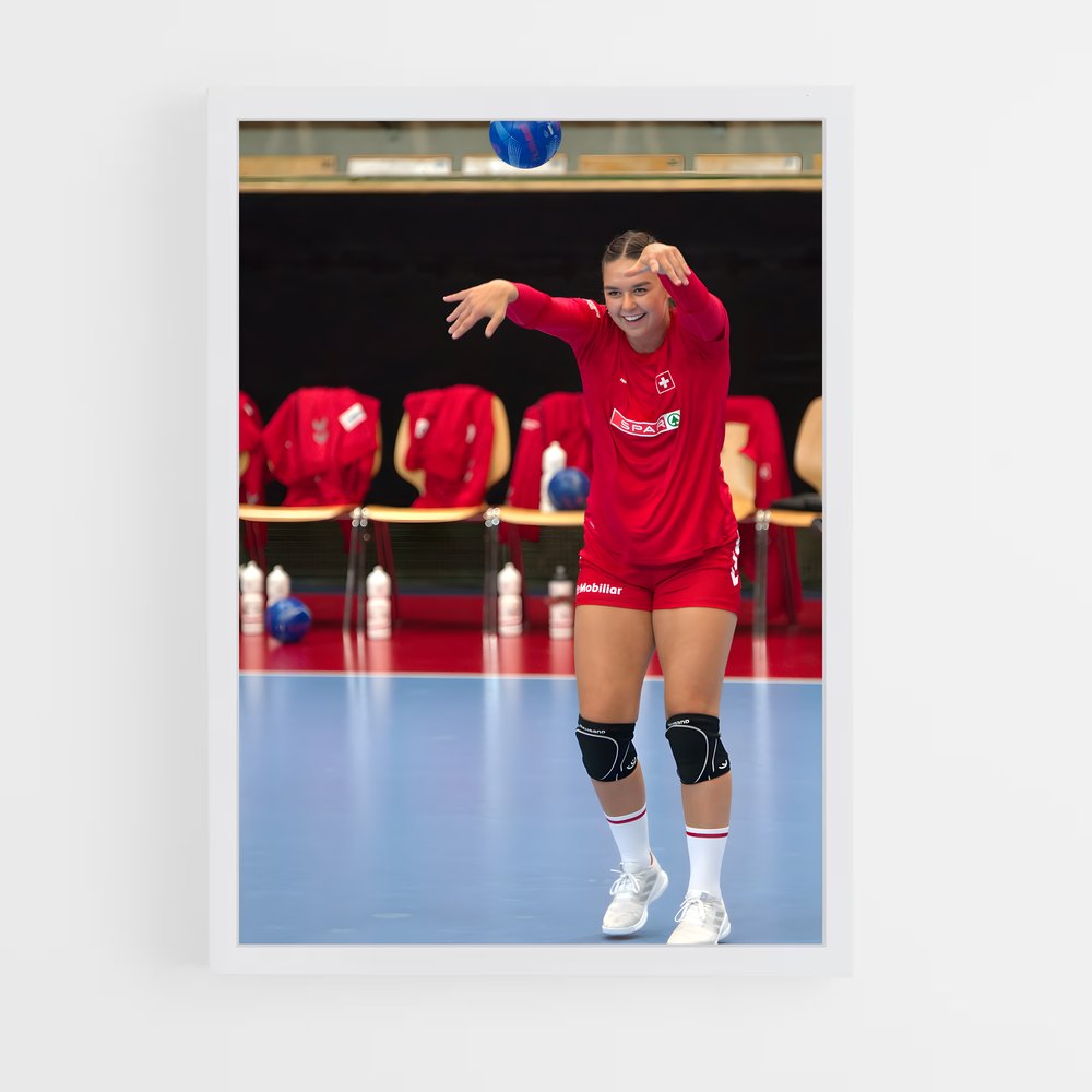 Poster Ehf de cup – affiche Handball (vue 3)
